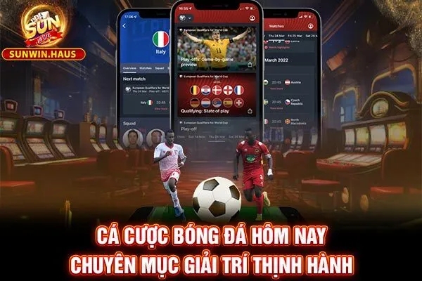 Cá Cược Bóng Đá Hôm Nay - Chuyên Mục Giải Trí Thịnh Hành